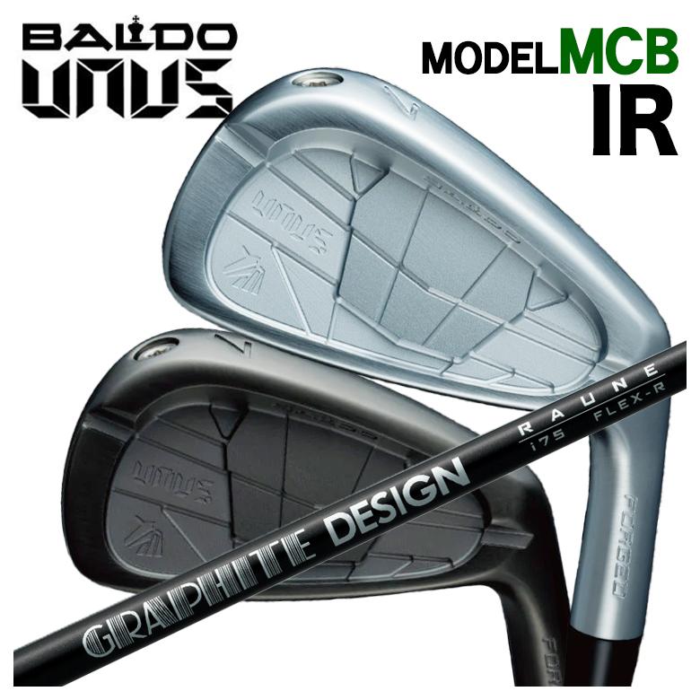 【単品価格・セット購入可能】バルド BALDO UNUS MODEL MCB FORGED アイアン  グラファイトデザイン RAUNE IRON ラウネ IR