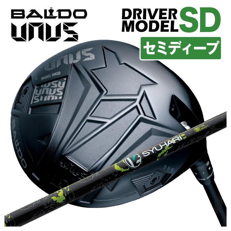 【セミディープフェース】バルド BALDO UNUS (ウヌス) MODEL SD ドライバー 2026 Threering（スリリング） SYUHARI シュハリ シャフト