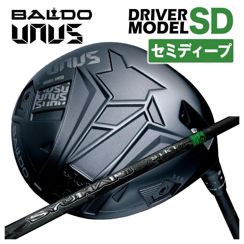 【セミディープフェース】バルド BALDO UNUS (ウヌス) MODEL SD ドライバー 2026 Threering（スリリング） SYUHARI SIKI シュハリ シキ シャフト