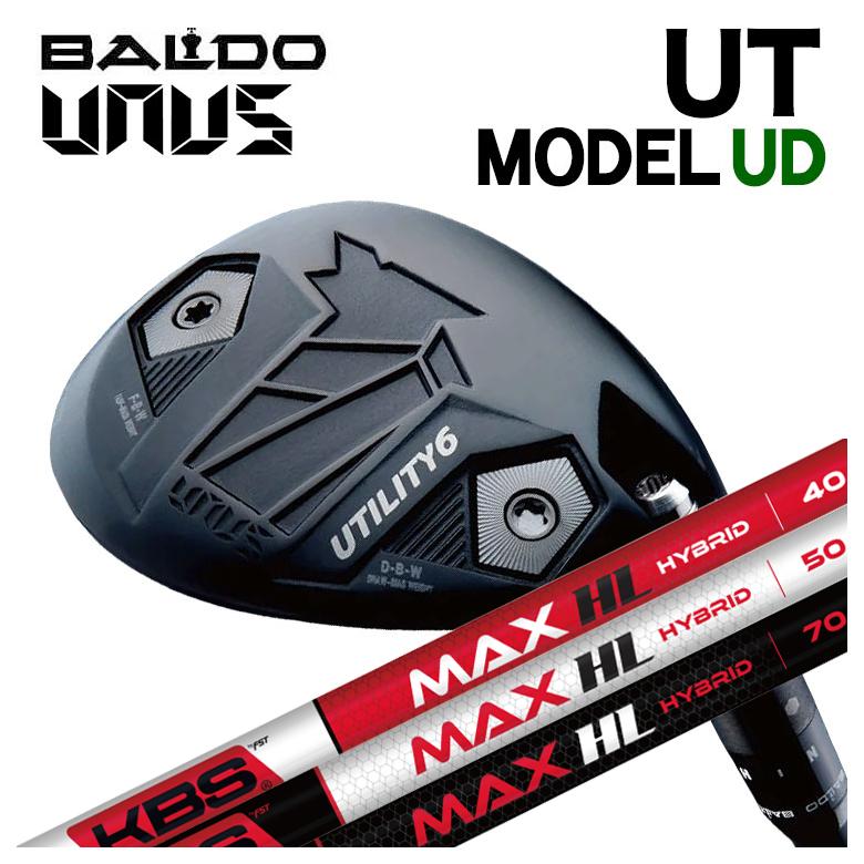 【カスタムクラブ】バルド BALDO UNUS (ウヌス)  MODEL UD ユーティリティ  KBS MAX HL HYBRID ハイブリッドシャフト