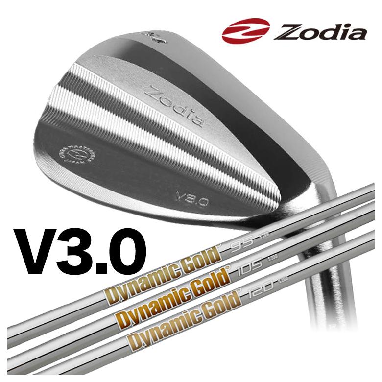 【特注カスタムクラブ】Zodia ゾディア V3.0 ウェッジ トゥルーテンパー ダイナミックゴールド85・95・105・120 シャフト