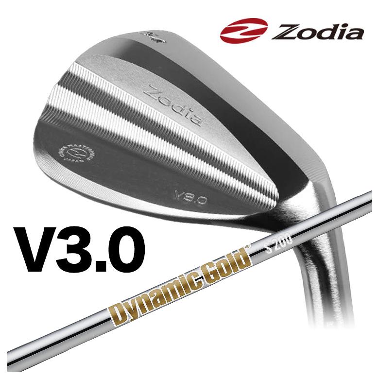 【特注カスタムクラブ】Zodia ゾディア V3.0 ウェッジ トゥルーテンパー ダイナミックゴールドHT シャフト