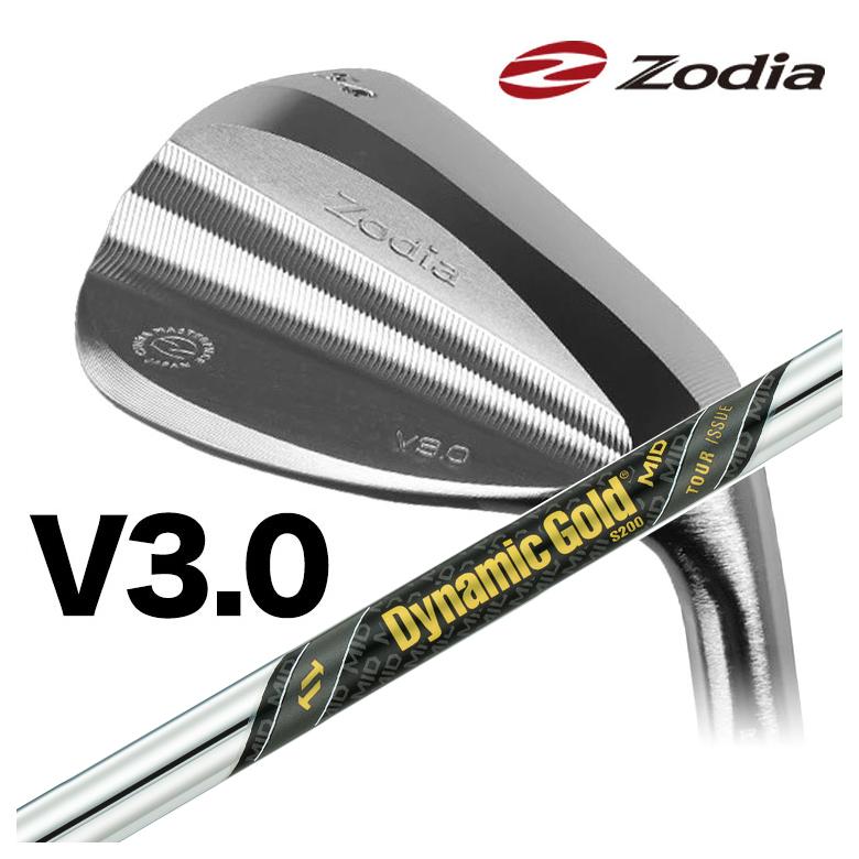 【特注カスタムクラブ】Zodia ゾディア V3.0 ウェッジ トゥルーテンパー ダイナミックゴールド DG MID ツアーイシュー シャフト