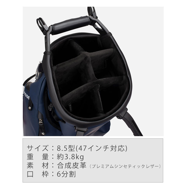 VESSEL（スポーツ） ベゼル スタンド キャディバッグ PLAYER 5.0