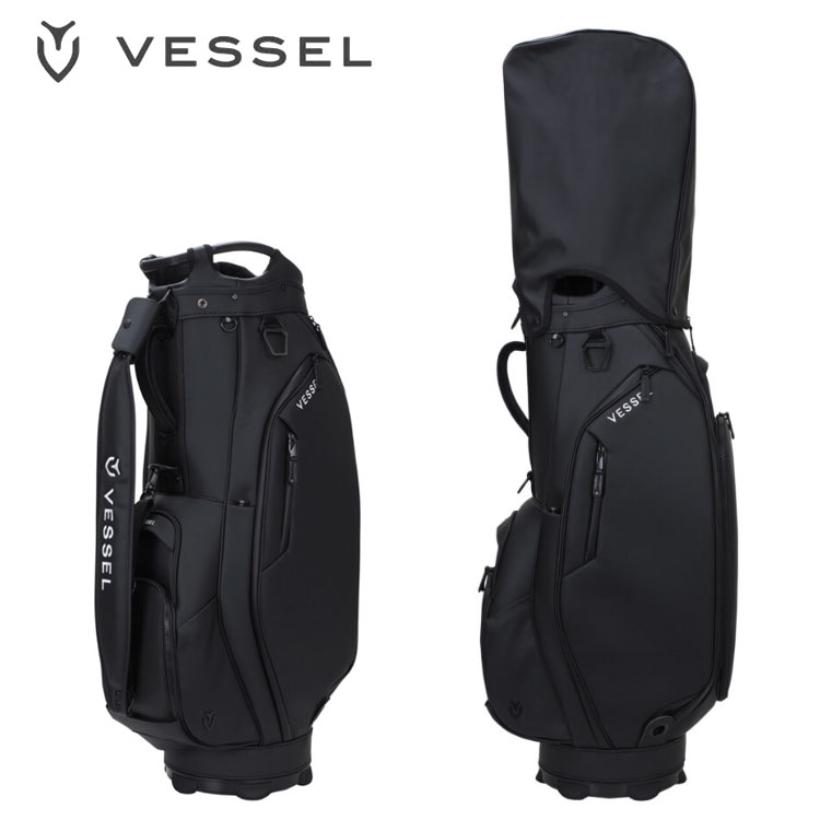 VESSEL(ベゼル)キャディバッグ Lux Cart JP ブラック VESSEL（ベゼル） キャディバッグ LUX CART JP | 自転車、ゴルフ
