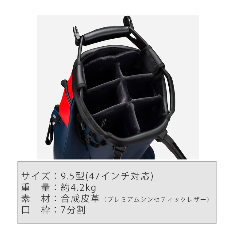 VESSEL 【日本正規品】ベゼル スタンド キャディバッグ Player 5.0 Pro