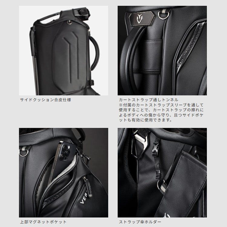 VESSEL ベゼル スタンド キャディバッグ PLAYER 5.0 Pro シングル