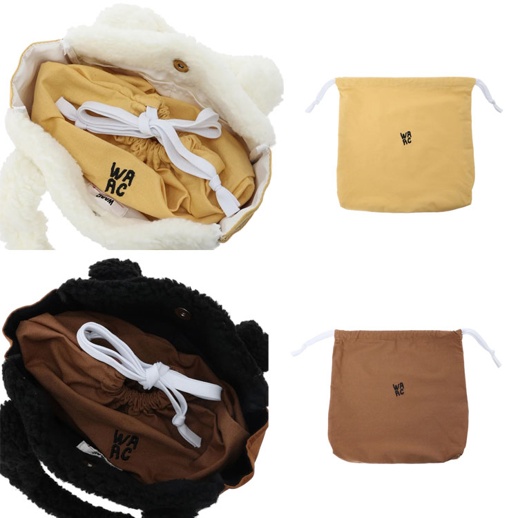 WAAC 【大特価！】WAAC ワック カートバッグ UNISEX BOA＆スエード