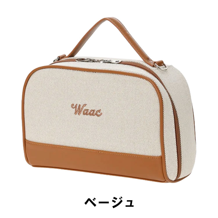 WAAC ワック カートバッグ UNISEX クラシックキャンバス ラウンドバッグ ショルダーバッグ 072254814 ユニセックス ゴルフ_2