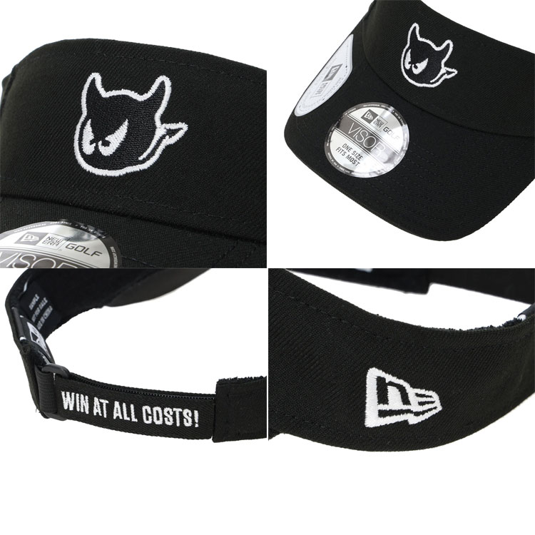 WAAC UNISEX NEW ERA マーカー付バイザー ブラック ワック ニューエラ バイザー ユニセックスWAAC NEW ERA UNISEX