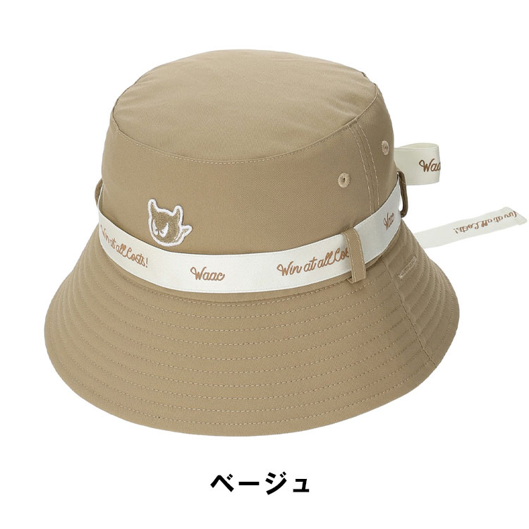 WAAC ワック WAAC UNISEX リボン バケットハット 072262834 ユニ