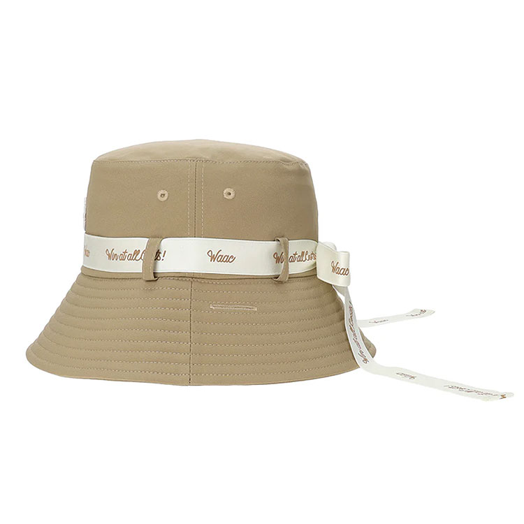 WAAC ワック WAAC UNISEX リボン バケットハット 072262834 ユニ