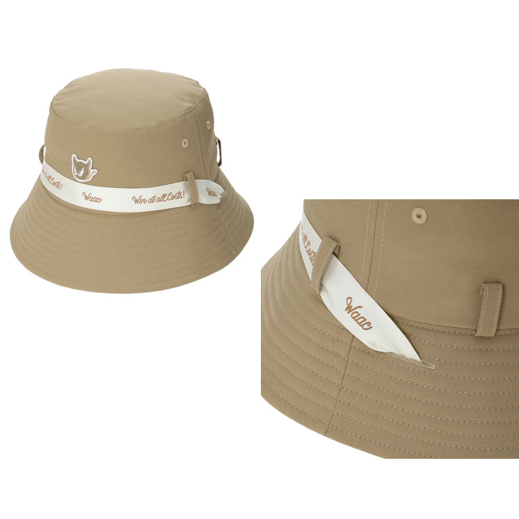 WAAC ワック WAAC UNISEX リボン バケットハット 072262834 ユニ