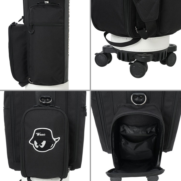 WAAC ワック キャスター付き カートキャディバッグ ユニセックス