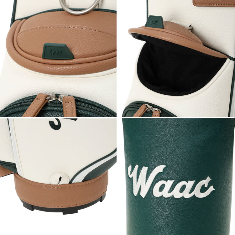 WAAC ワック カートキャディバッグ 9型 ユニセックス グレイニー