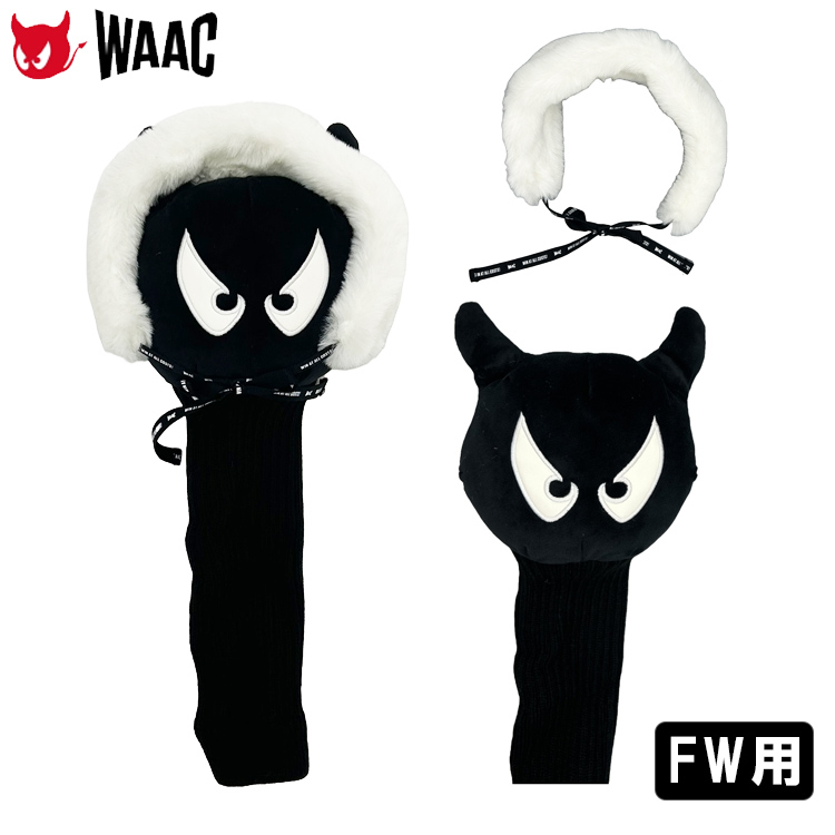 WAAC ワック ヘッドカバー フェアウェイウッド用 ファーヘア WAAC ワック ヘッドカバー フェアウェイウッド用 ファーヘア