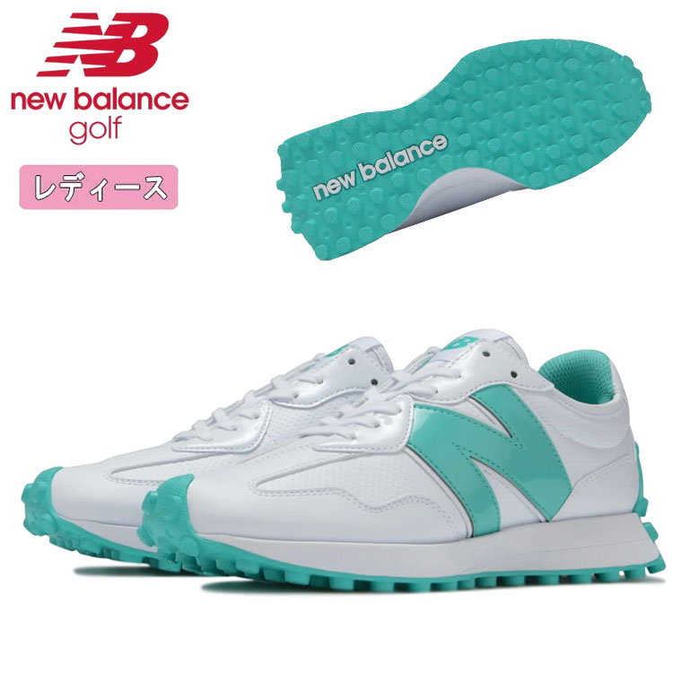 【大人気】★ニューバランス★ WGS327AC(GOLF) ホワイト NEW BALANCE GOLF SHOES WOMENS 327 WGS327AC WHITE / MINT US W