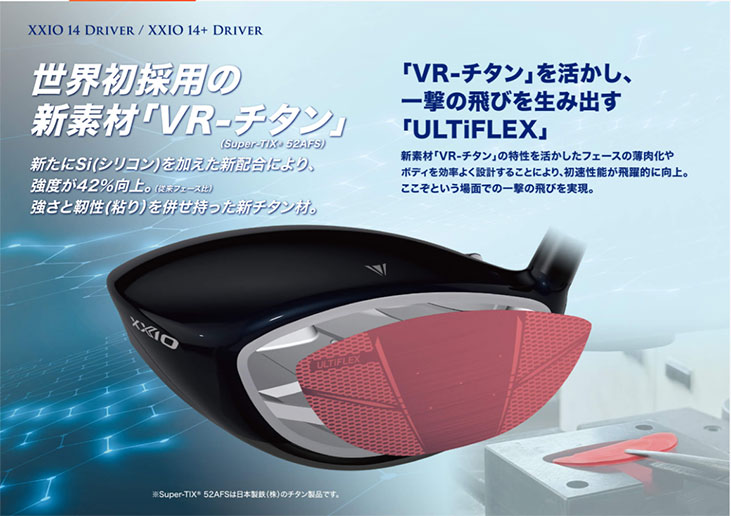 XXIO 【メーカーカスタム】 ダンロップ ゼクシオ14+ ドライバー 藤倉