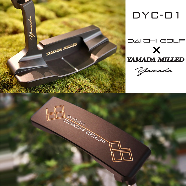 山田パター工房 DYC-01 パター バーニングブラック｜daiichigolf｜03