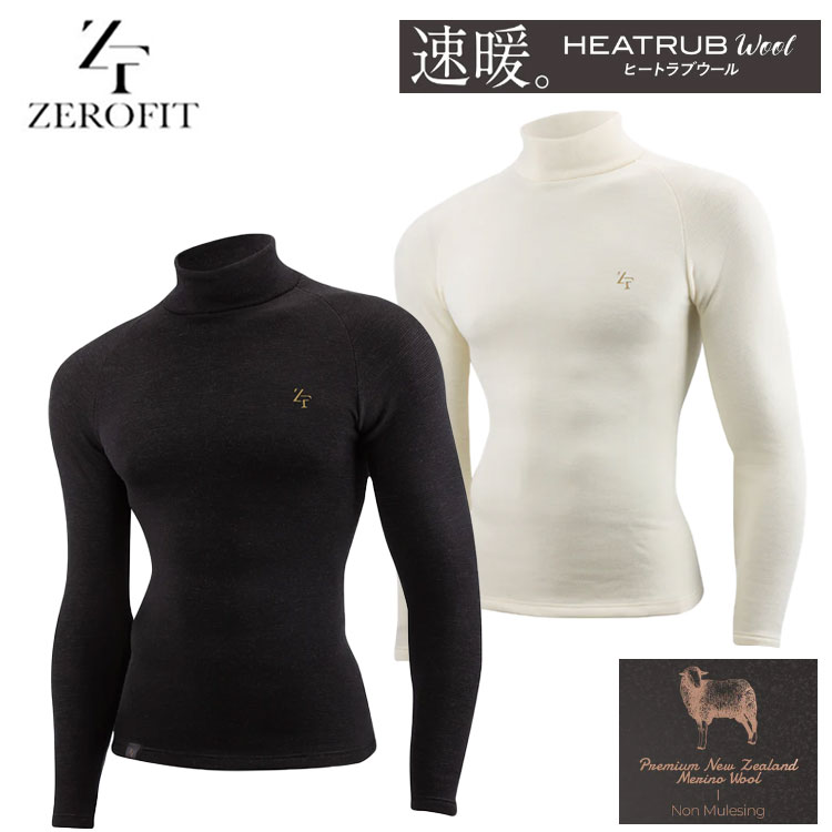 󥹥ݡ եå ® ҡȥ֥ 󥰥꡼ åͥå ZEROFIT HEATRUB MOVE MOCK NECK 