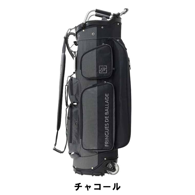 ZOY（ゾーイ） R-PET 軽量 キャスター式キャディバッグ 9型 47インチ 