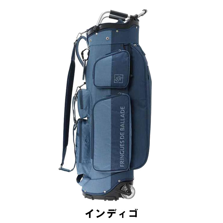 ZOY★ゾーイ★R-PET★9.0型★キャスター付★良品★カート(ターコイズ) ZOY（ゾーイ） R-PET 軽量 キャスター式キャディバッグ 9型 47インチ