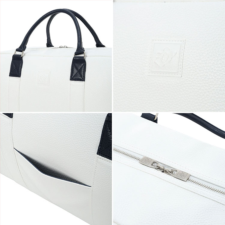 ZOY（ゾーイ） ZOY UNISEX ボストンバッグ ホワイト ショルダー