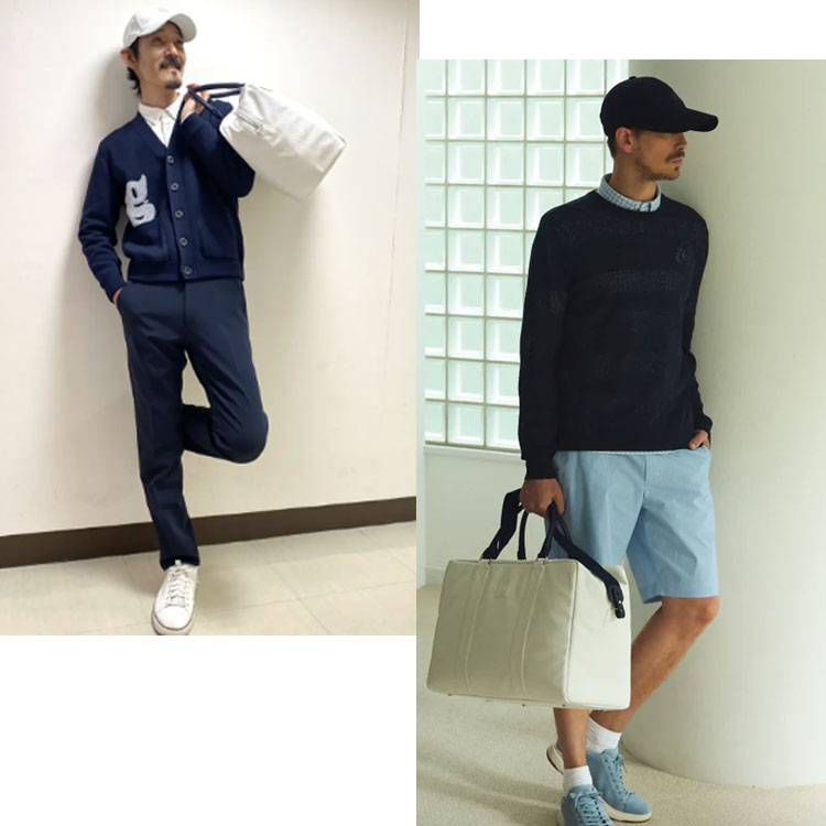ZOY（ゾーイ） ZOY UNISEX ボストンバッグ ホワイト ショルダー