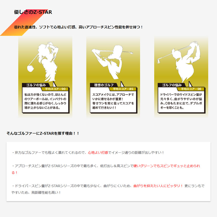 SRIXON 【3ダースセット】スリクソン Z-スター ゴルフボール 1ダース