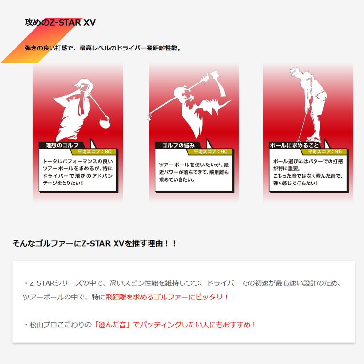 スリクソン z-star xvの商品一覧 通販 - Yahoo!ショッピング