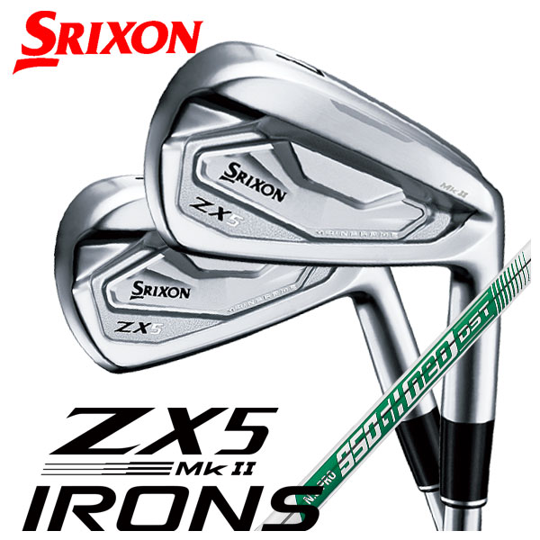 スリクソン(SRIXON) ZX5 Mk II アイアン N.S.PRO 950GH neo DST スチールシャフト #5〜Pw(6本セット)  日本正規品