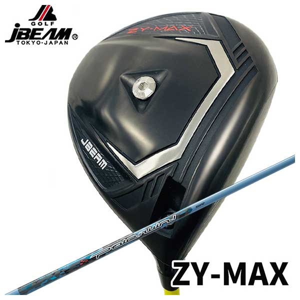 【特注カスタムクラブ】 JBEAM ZY-MAX ドライバー Threering（スリリング） Pole to win ポールトゥウィン シャフト
