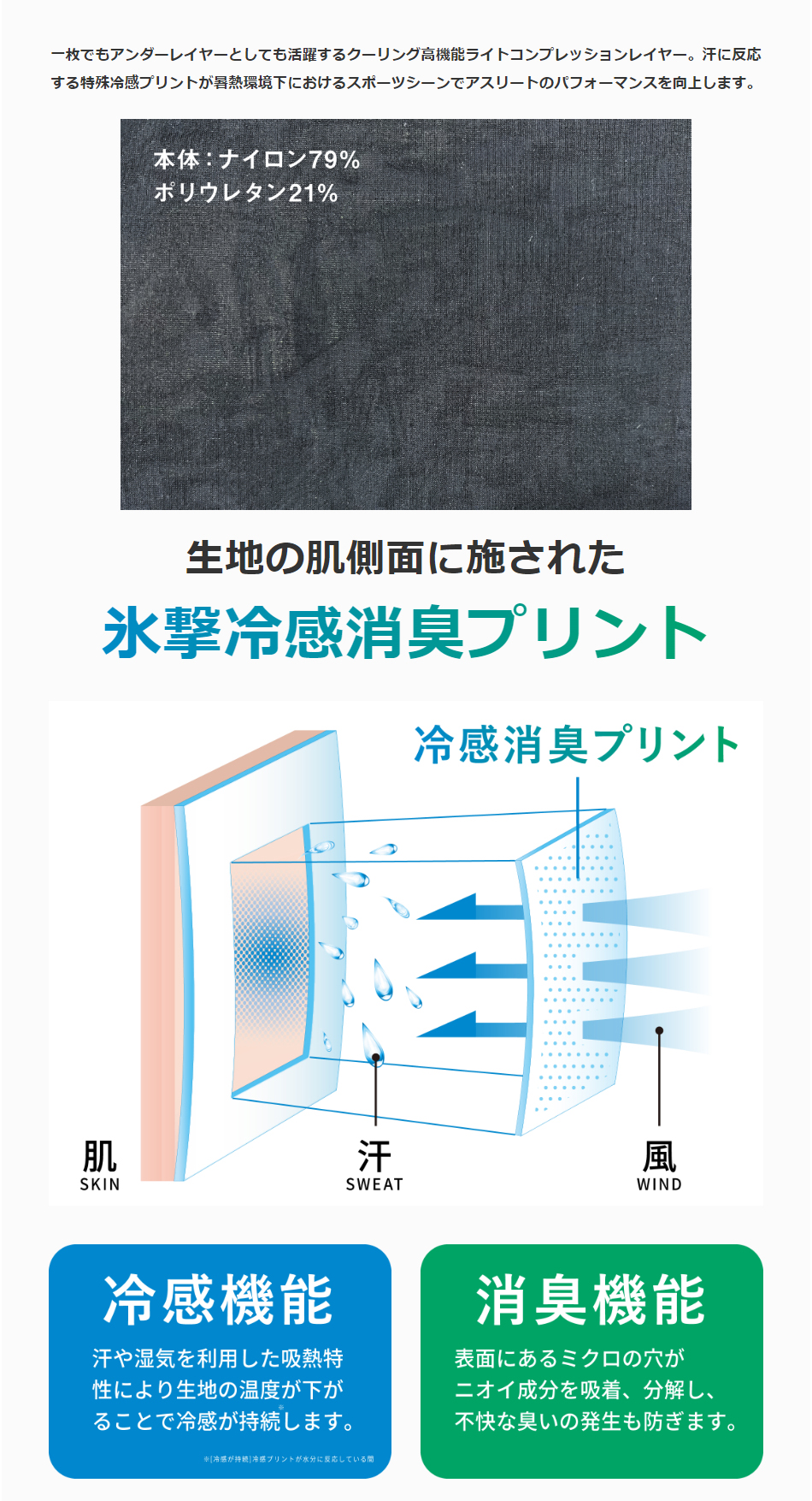 品揃え豊富で FREEZE TECH PERFORMANCE LINE 冷感タンクトップ LIDEF フリーズテック ブラック ホワイト 冷感シャツ  黒 白 氷撃 冷感 猛暑対策 熱中症対策 汗
