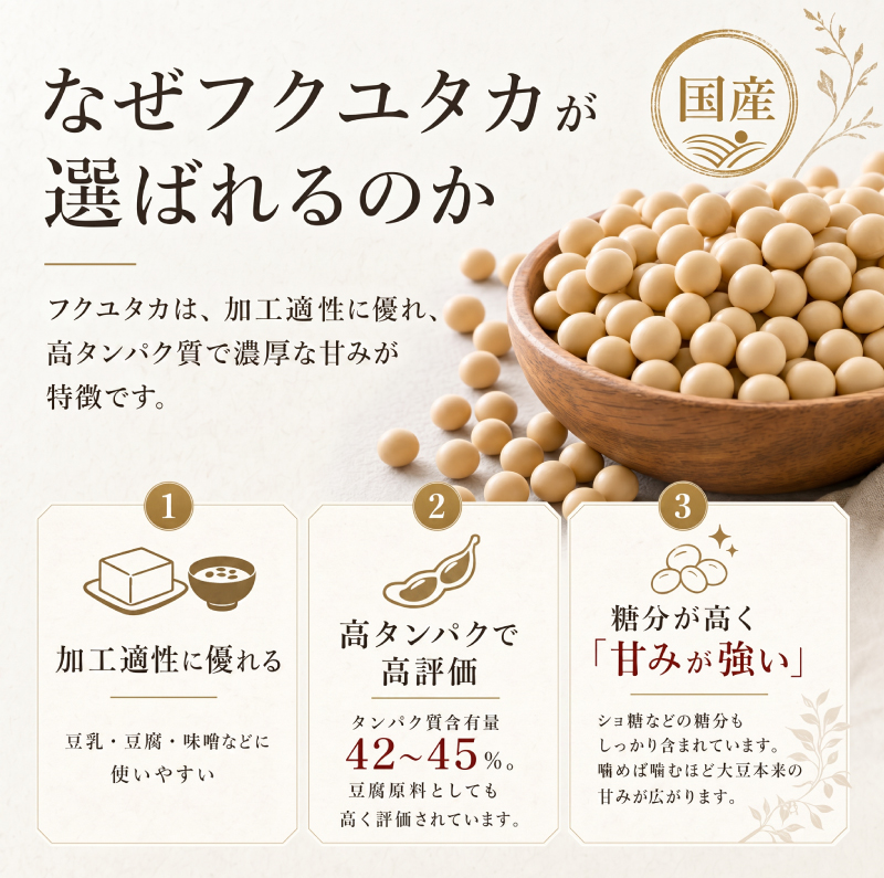 大豆 1kg 国産 熊本県産 フクユタカ ふくゆたか 国産大豆 味噌 豆乳