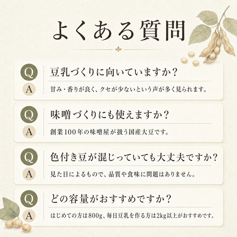 大豆 1kg 国産 熊本県産 フクユタカ ふくゆたか 国産大豆 味噌 豆乳