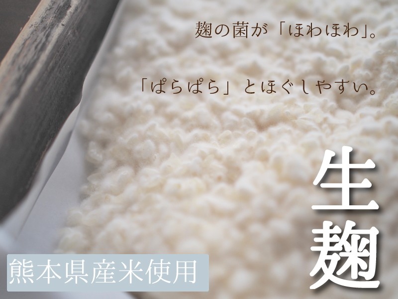 米麹 こうじ 5kg袋入り 生糀 味噌 甘酒 塩麹用 米糀 九州 熊本産 業務