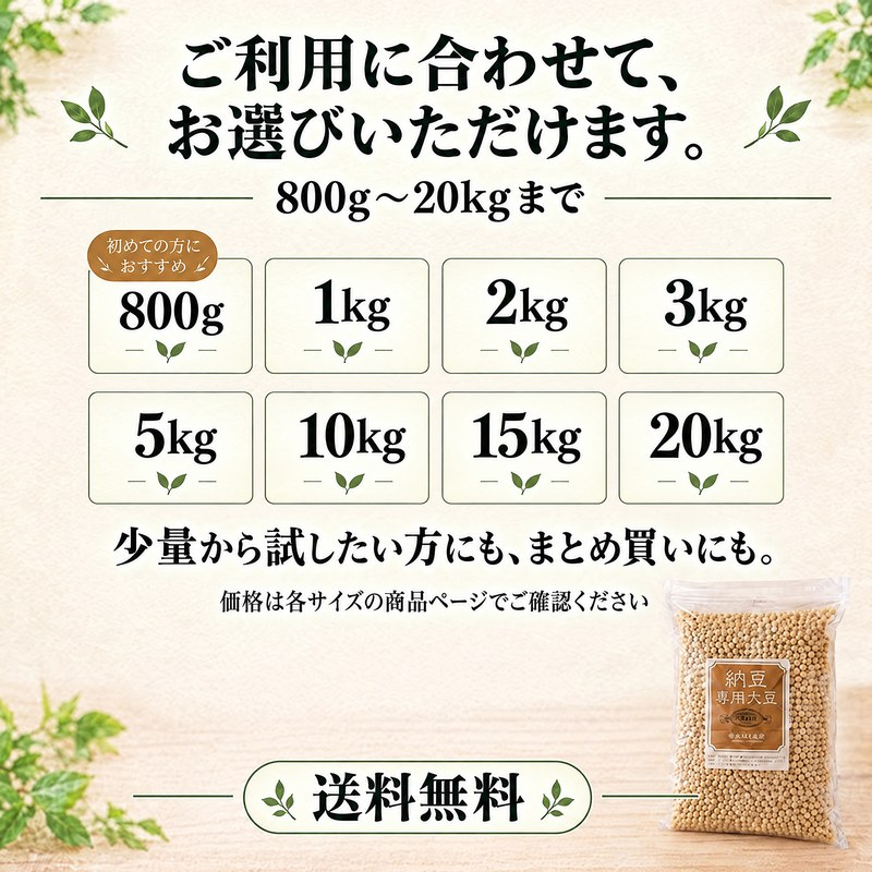 納豆用小粒大豆 10kg 国産 ゆきしずか ユキシズカ 北海道産 非遺伝子