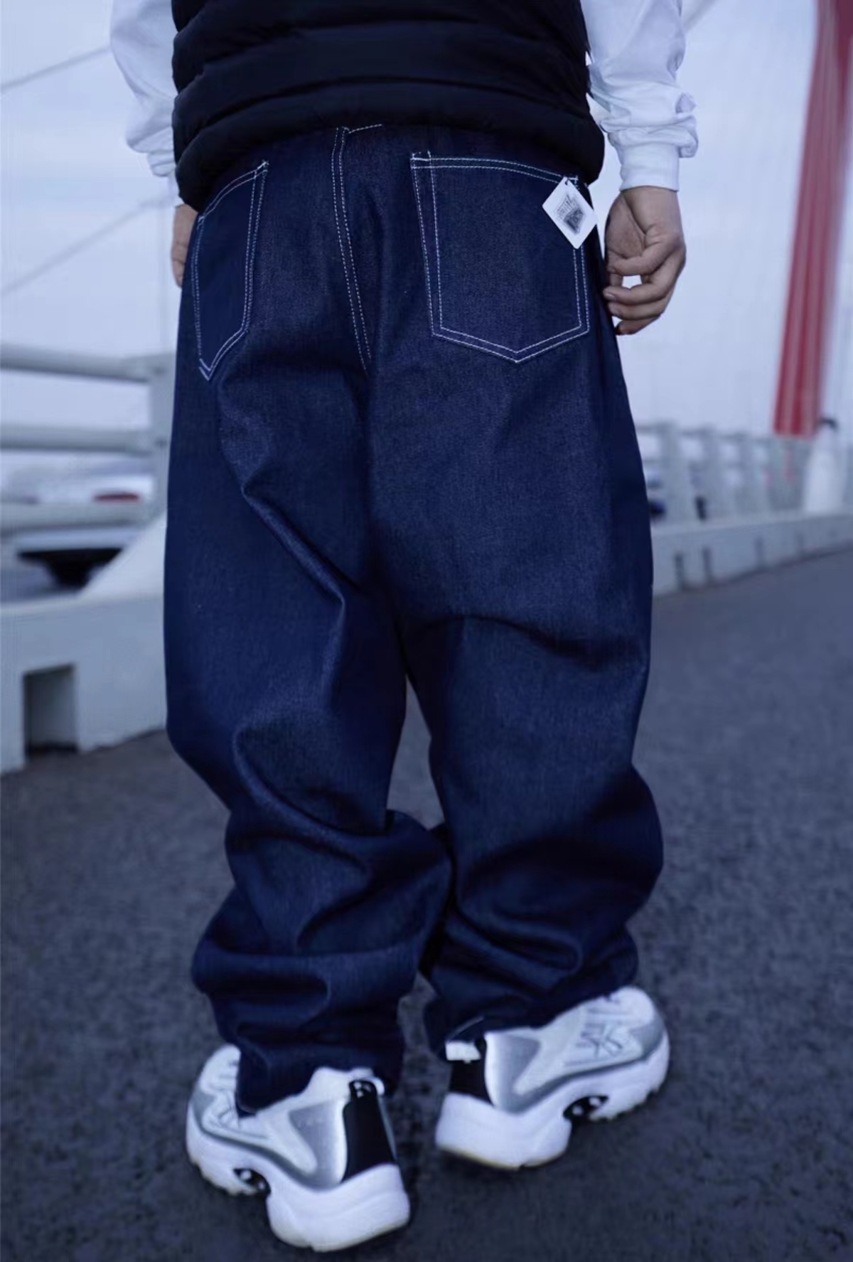 良品90s極太   ペインターデニム B系HIPHOP 極太デニム 新色 クラシック B系 男女 ジーンズ ストリート