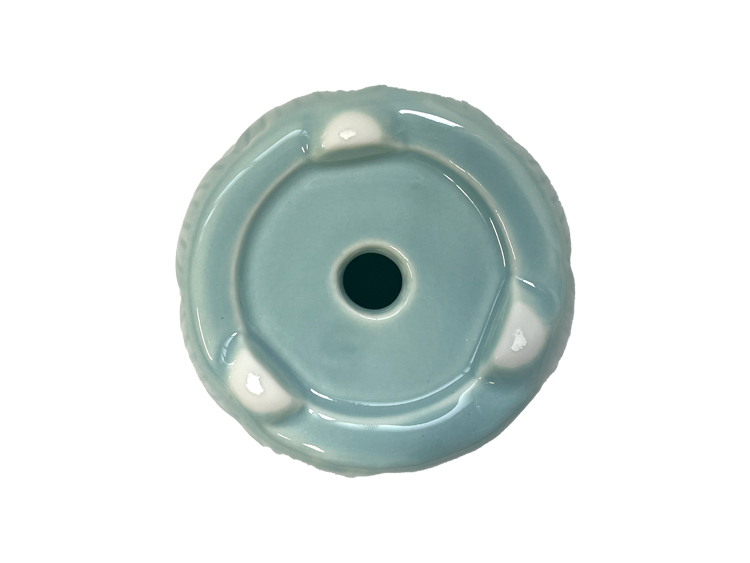 お墓用線香立て 蓮華：青磁（小） : 大黒屋仏壇店 - 通販 - Yahoo