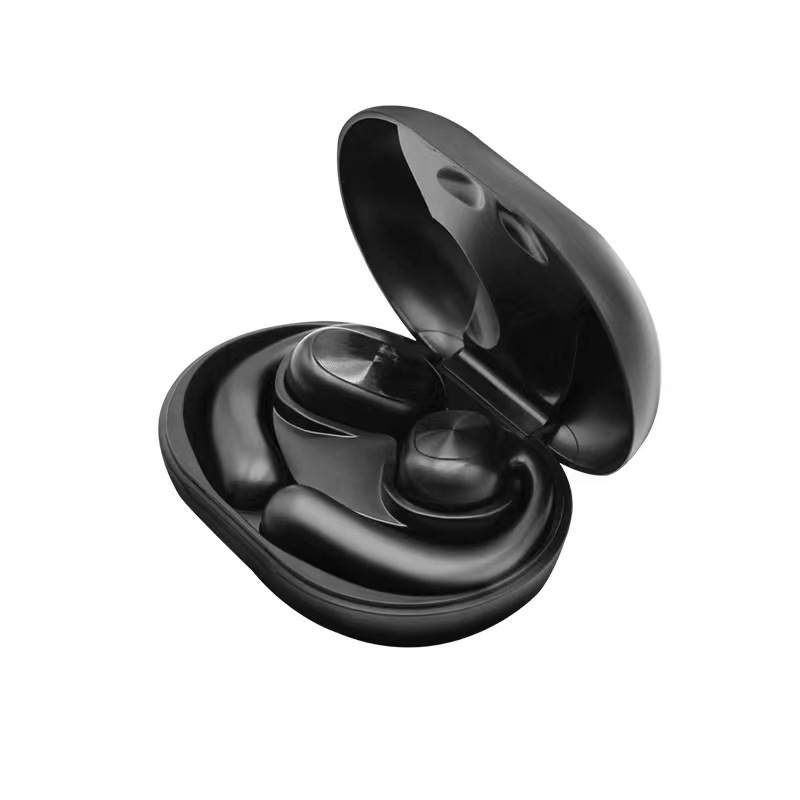 ワイヤレスイヤホン Bluetooth5.3 小型 軽量 LEDディスプレイ電量表示 開放型 空気伝導 耳を塞がない ヘッドセット スポーツイヤホン IPX7防水 プレゼント｜daikokuyaniigata｜02