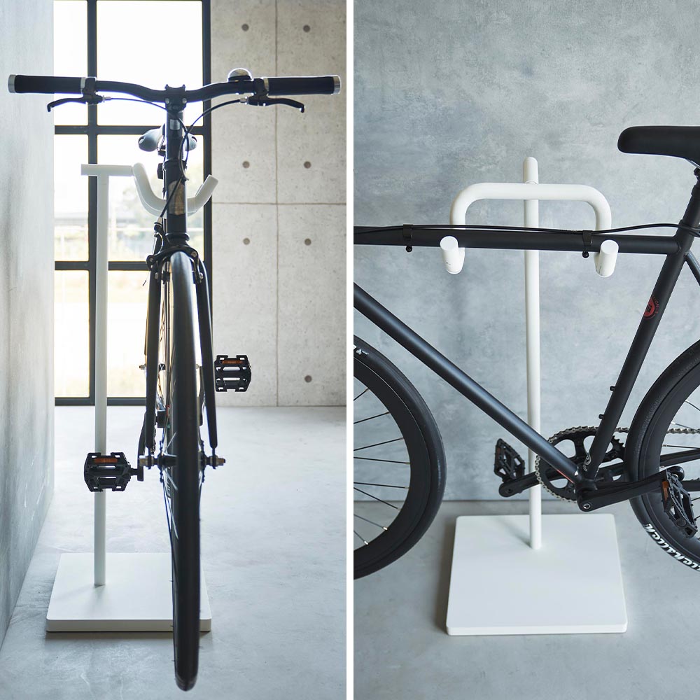 山崎実業 tower タワー 自転車スタンド 1台 ホワイト ブラック 1965 1966 yamazaki タワーシリーズ 公式 オンラインショップ_8