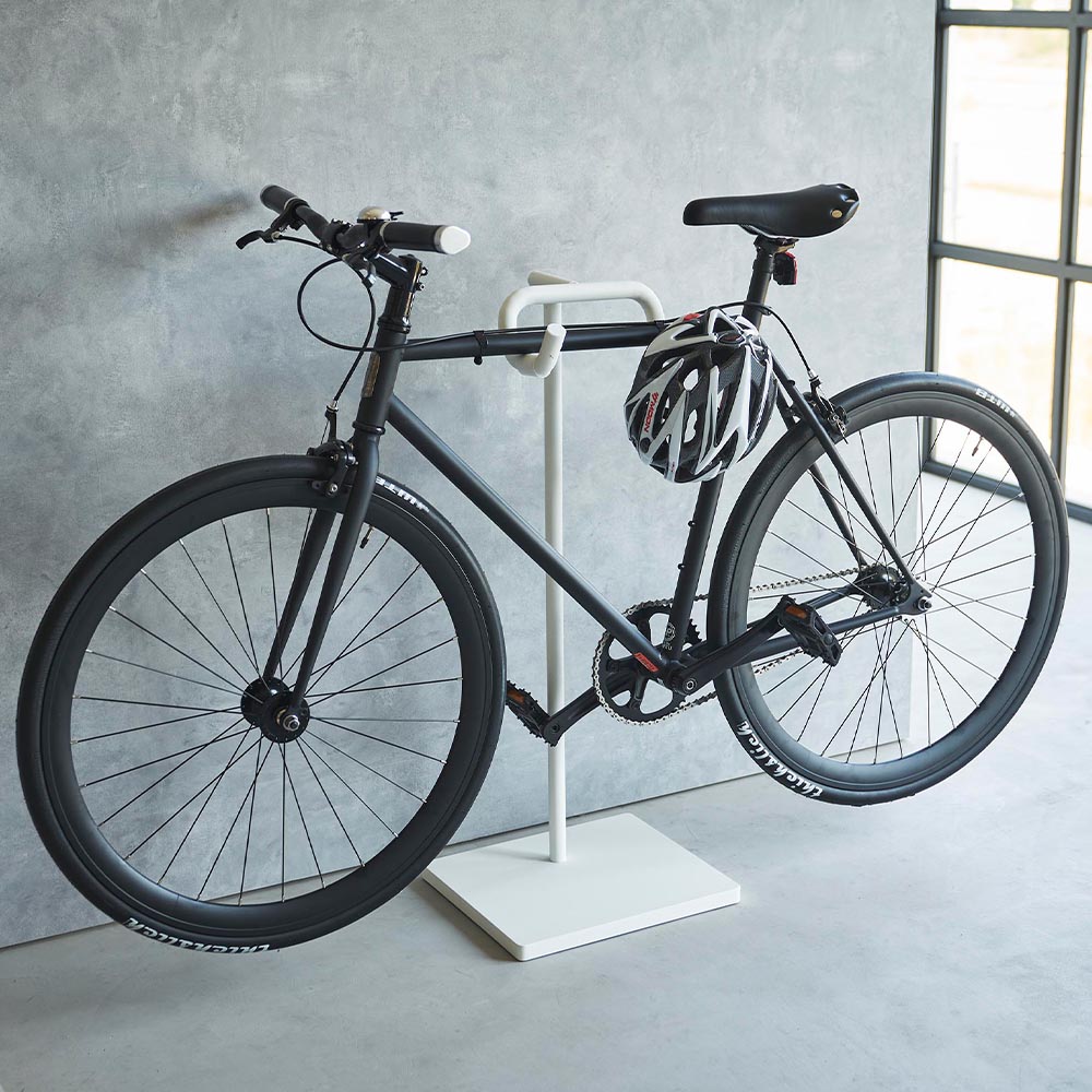 山崎実業 tower タワー 自転車スタンド 1台 ホワイト ブラック 1965 1966 yamazaki タワーシリーズ 公式 オンラインショップ_9