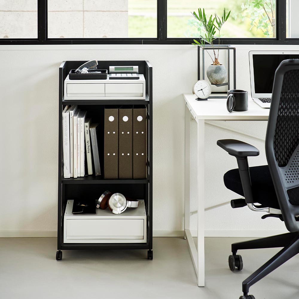 tower 山崎実業 タワー 目隠しワゴン L 3段 1419 1420 yamazaki 公式