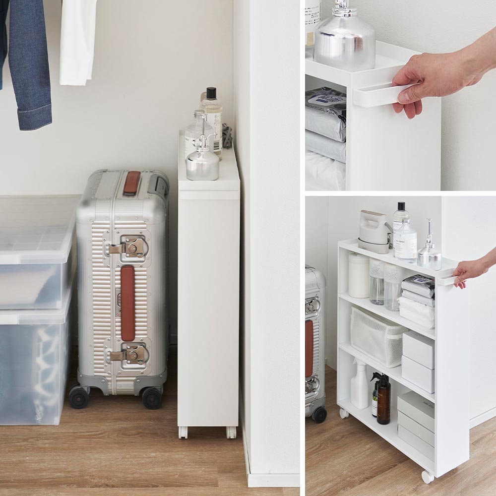 【新品未使用】山崎実業(Yamazaki)ハンドル付き コミックラック ホワイト Amazon.co.jp: 山崎実業(Yamazaki) ハンドル付き 隠せる コミック