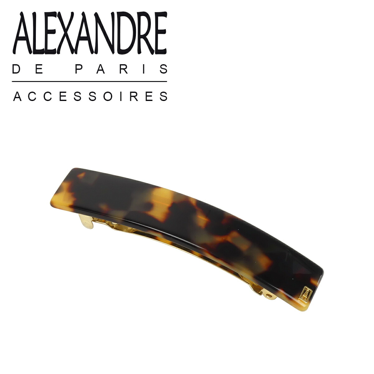 アレクサンドル ドゥ パリ バレッタ 大きめシンプル 8cm Basic Classique Barrette AA8-736 ALEXANDRE DE PARIS ブランド｜daily-3｜03