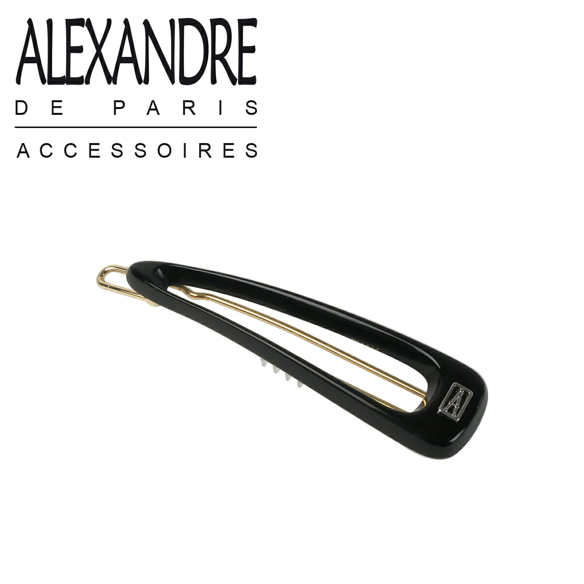 アレクサンドル ドゥ パリ ヘアピン パッチン ボールピン ALEXANDRE DE PARIS シンプル ブランド
