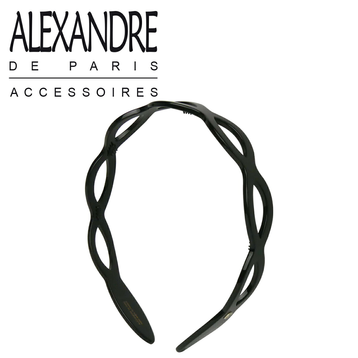 【並行輸入品】アレクサンドルドゥパリ カチューシャ SERRE TETE ALEXANDRE DE PARIS シンプル ブランド 髪留め レディースの画像