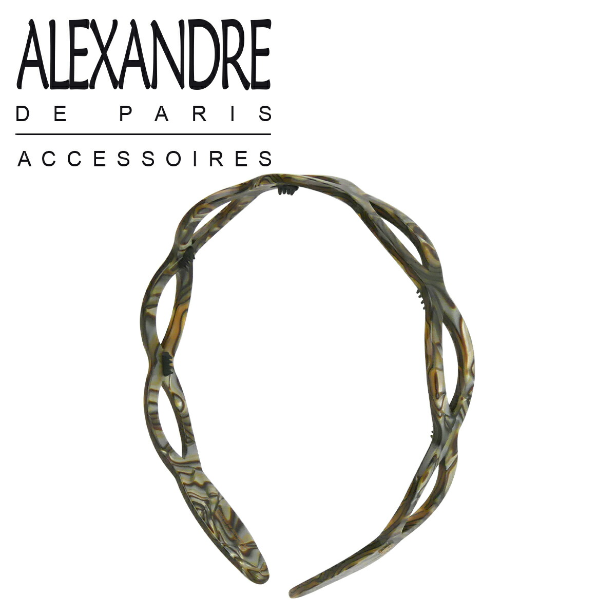 【並行輸入品】アレクサンドルドゥパリ カチューシャ SERRE TETE ALEXANDRE DE PARIS シンプル ブランド 髪留め レディースの画像