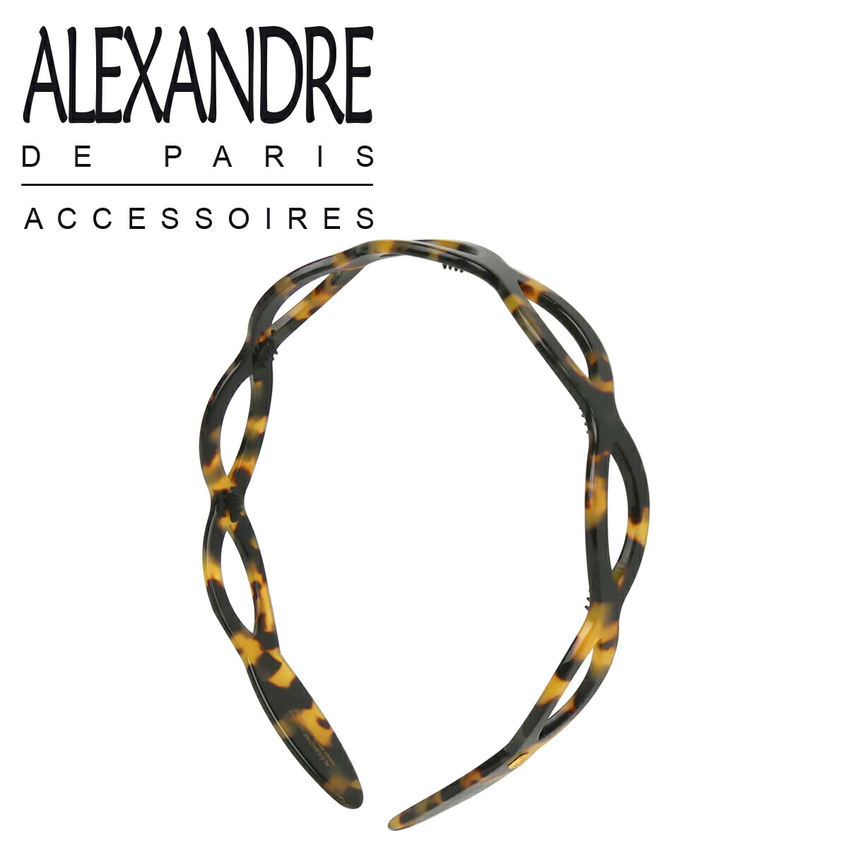【並行輸入品】アレクサンドルドゥパリ カチューシャ SERRE TETE ALEXANDRE DE PARIS シンプル ブランド 髪留め レディースの画像