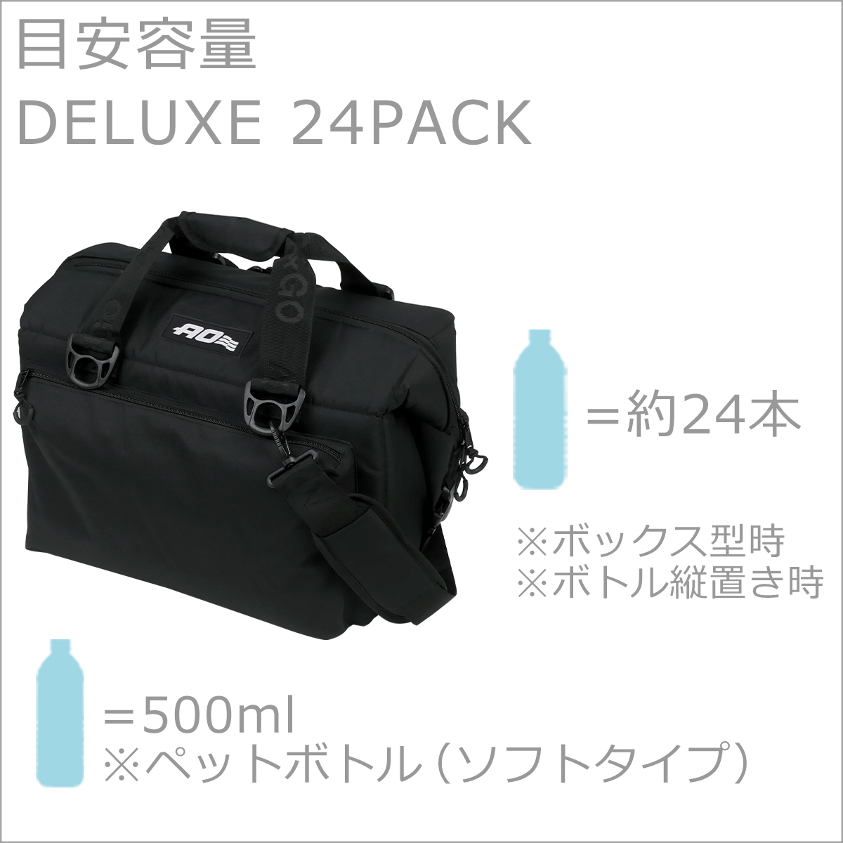 AOクーラーズ クーラーボックス 24 PACK DELUXE キャンバス デラックス BLACK : aocao24dxbk :  daily-3.com - 通販 - Yahoo!ショッピング